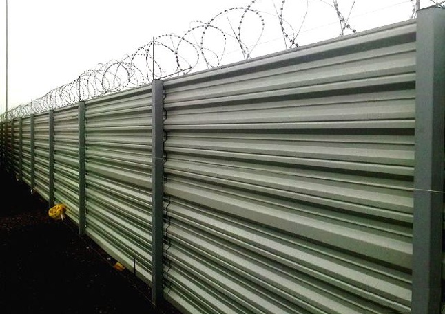 Забор из профнастила НС-35